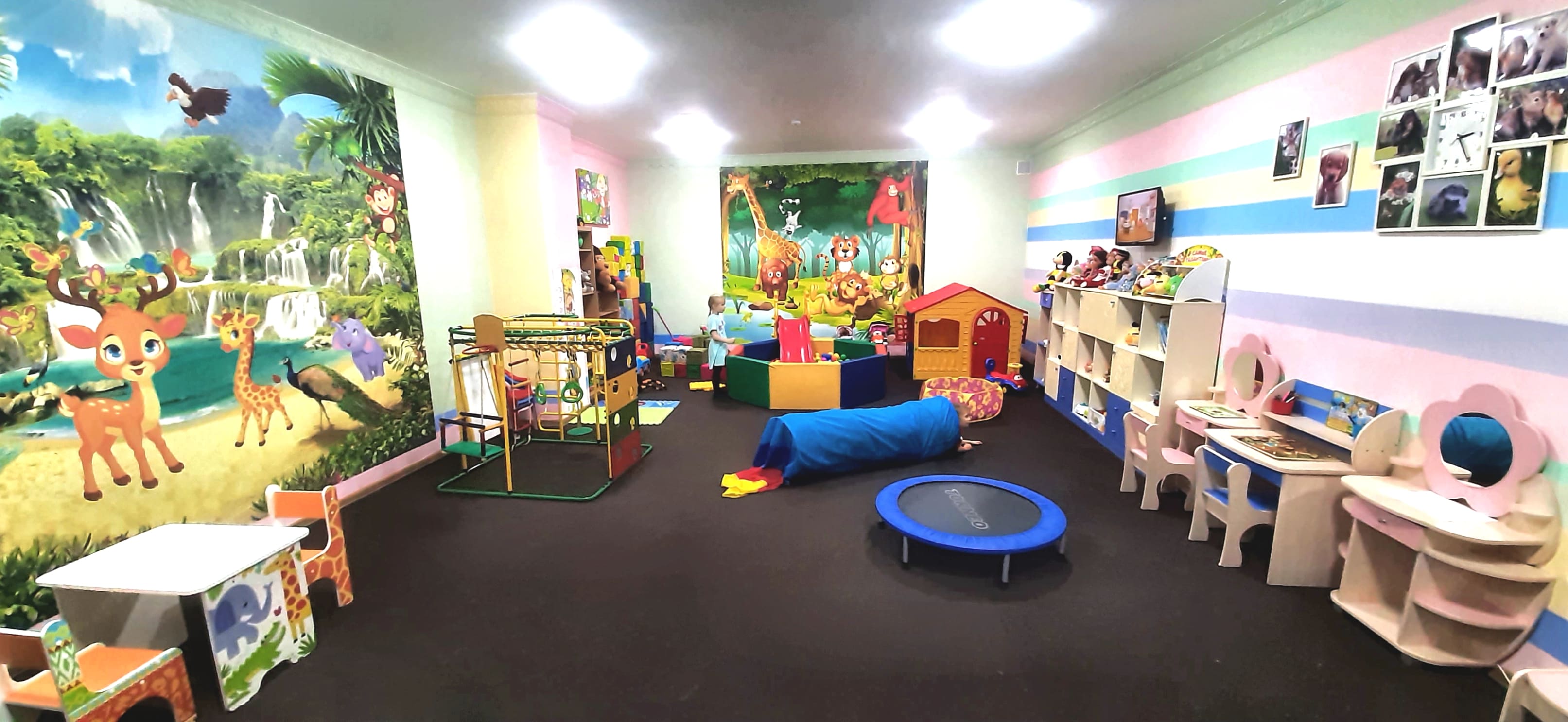 Новая детская игровая комната в санатории "Карагай"
